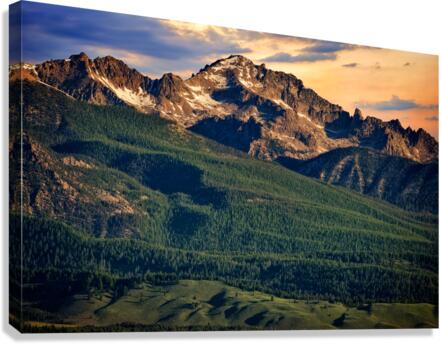 Decker Peak Canvas Print