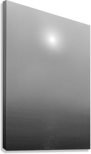 Foggy Sunrise Canvas Print