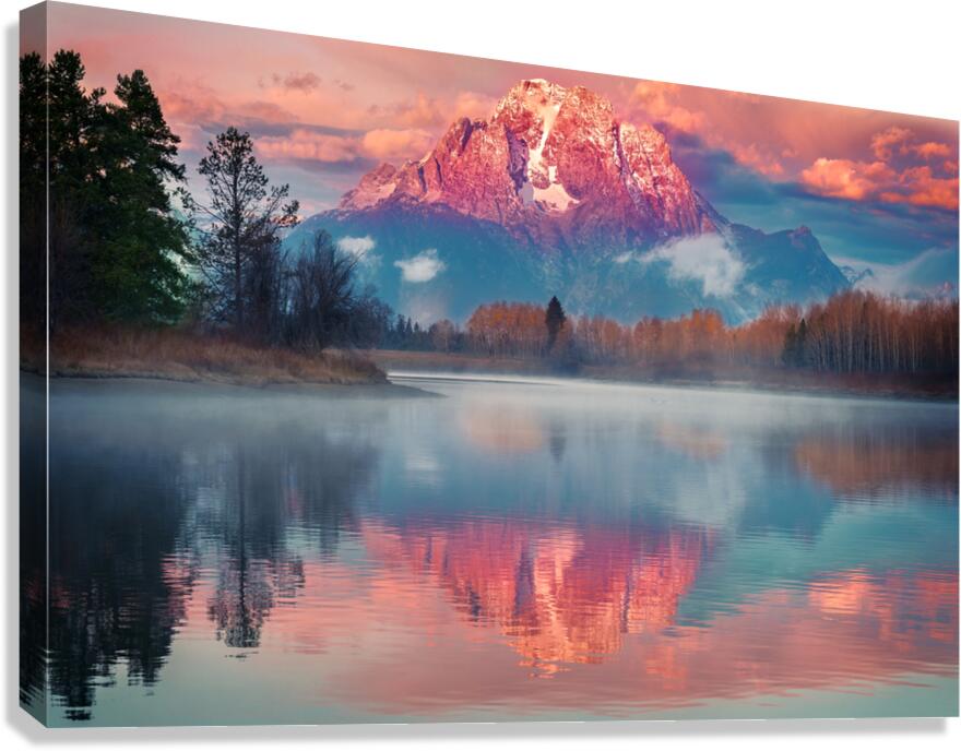 Mount Moran Canvas Print