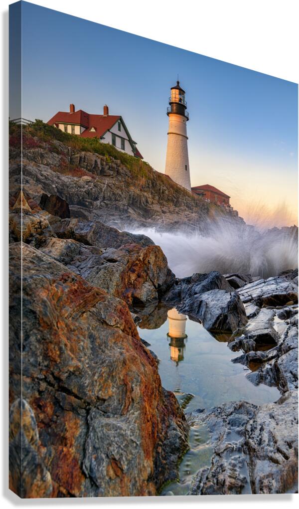 Tidal Reflection Canvas Print
