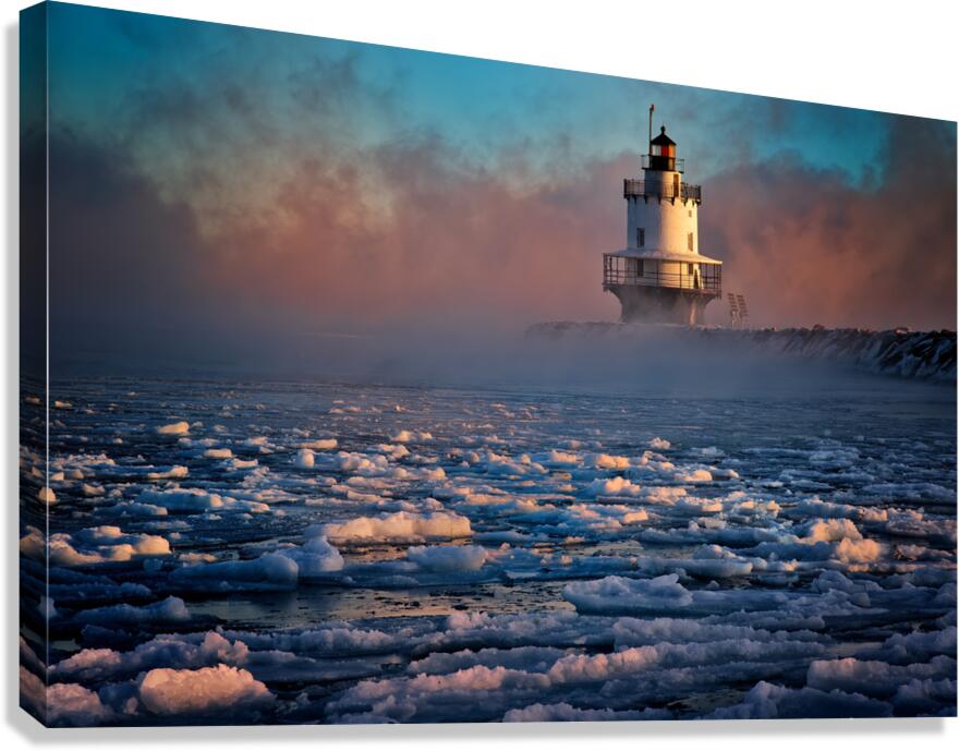 Winter at Spring Point  Canvas Print