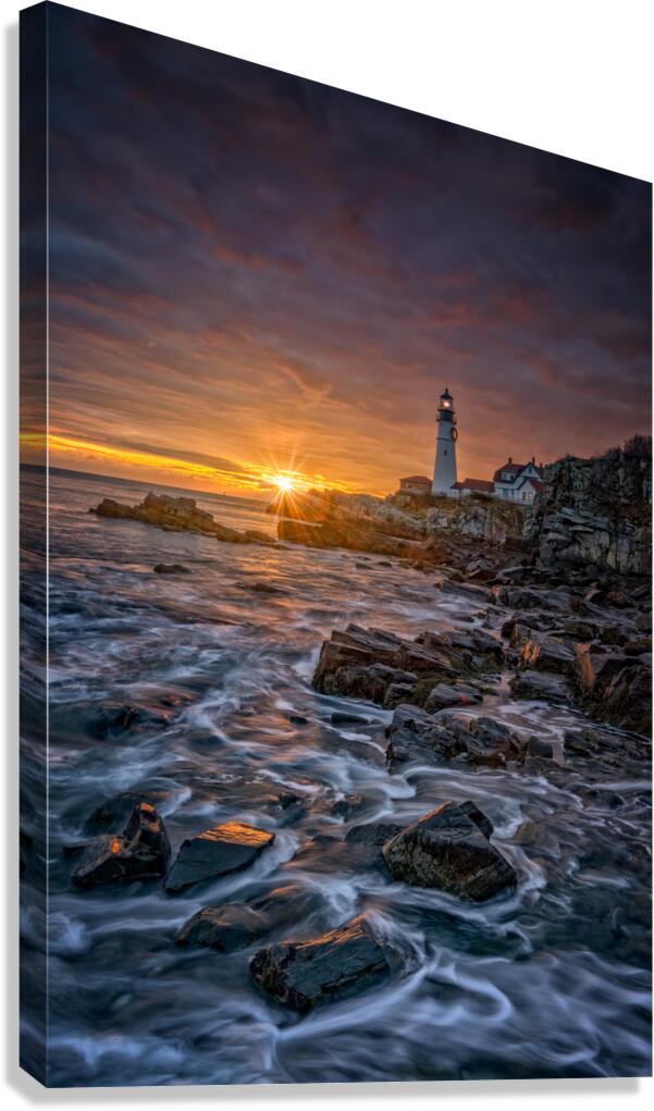 Shining Through Canvas Print