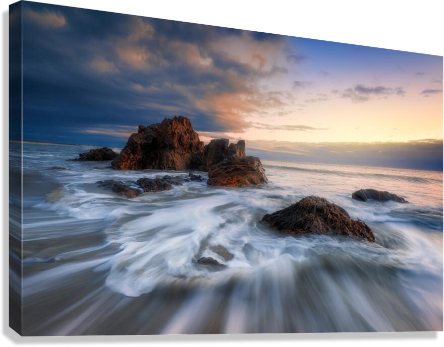 Sweeping Tides Canvas Print