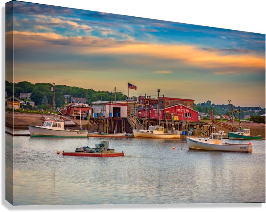 Lobsters Canvas Print