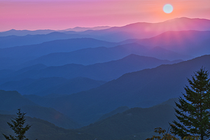 Waterrock Crimson Sunset