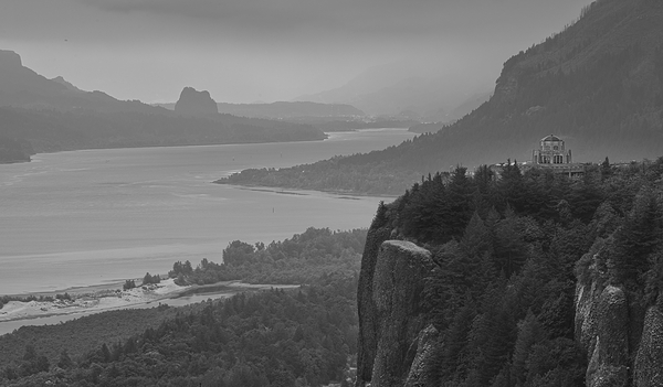 Columbia Misty Evening Print