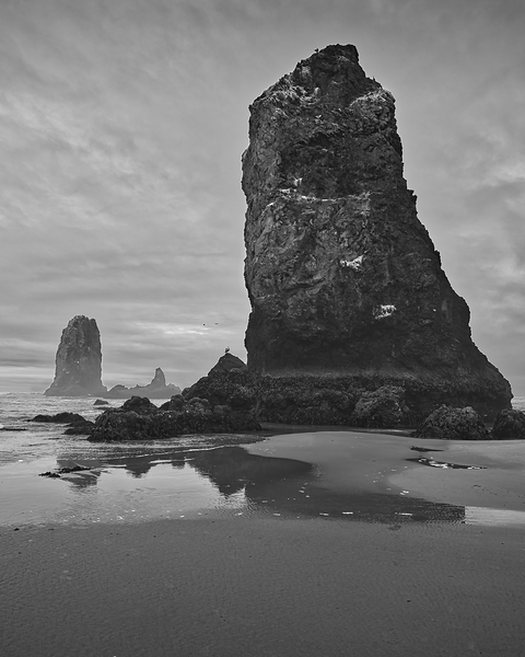The Twin Pinnacles by T Anthony Harding
