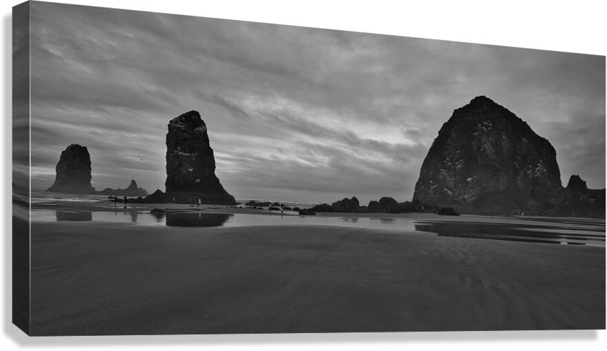 Haystack and The Twin Pinnacles Canvas Print