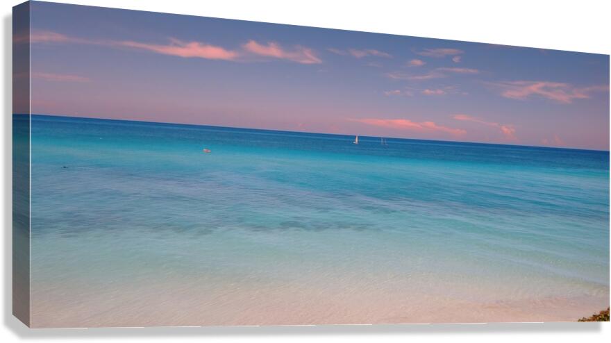 Blue lagoon Canvas Print