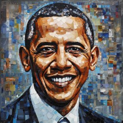 Mr Obama - Mosaic Series