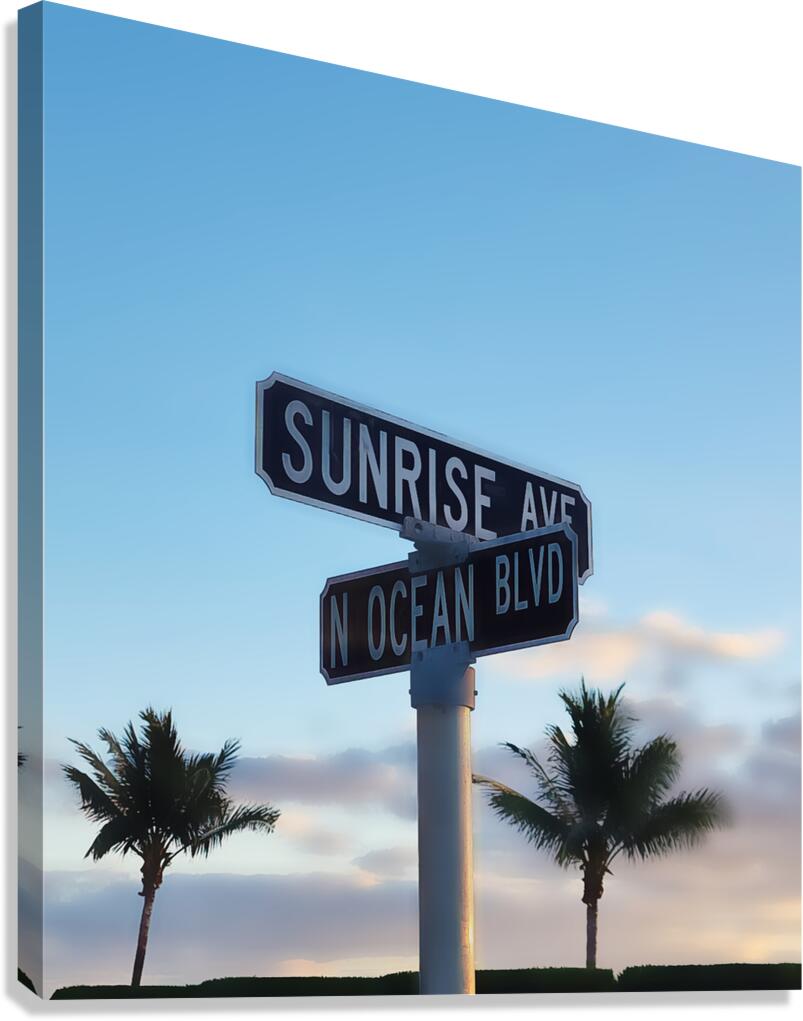 Sunrise Avenue Canvas Print