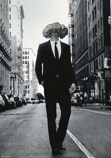 Explosive Executive  by Michelangelo cotroneio