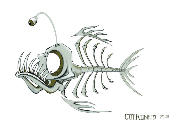 Angler by Michelangelo cotroneio