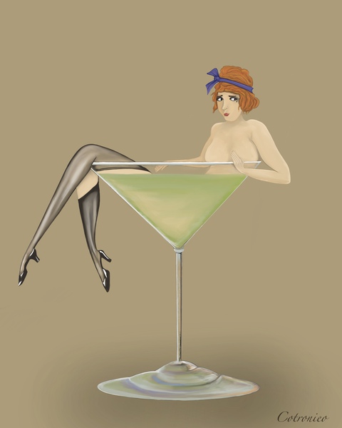 Saucy flapper  by Michelangelo cotroneio