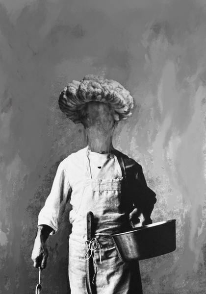 Hot head chef by Michelangelo cotroneio