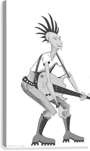punk Canvas Print