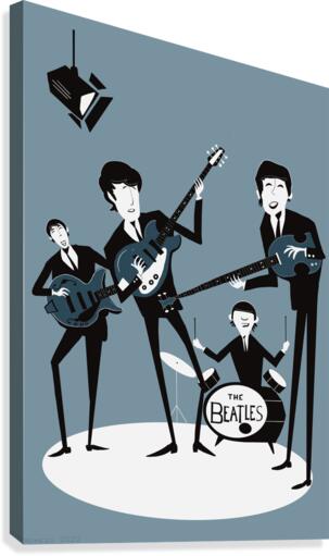 Fab 4 Canvas Print