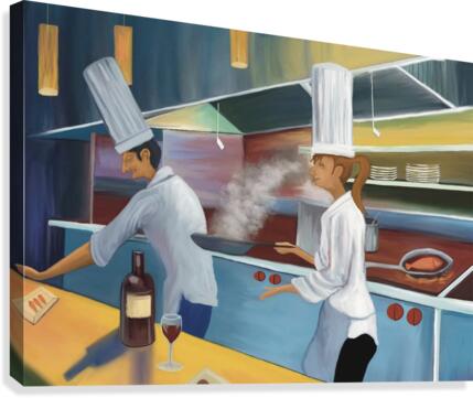Hotline Canvas Print