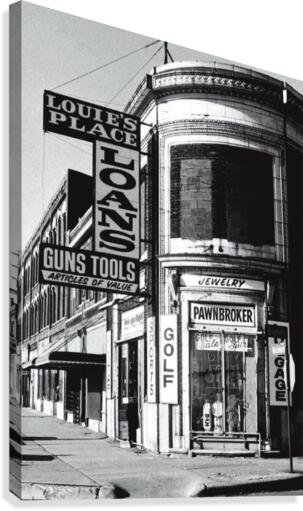 Pawnshop  Canvas Print