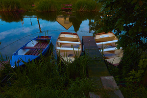 Little Boats off the Balaton Hungary 2023