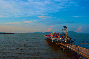 Dock on the Balaton Hungary 2023