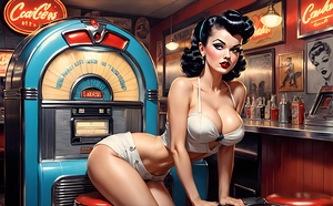 Rockabilly at the diner