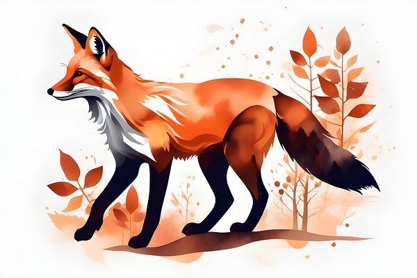 Coat of orange by Sen Tinel