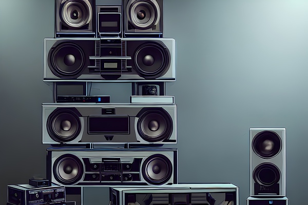 Stacks of sound by Sen Tinel