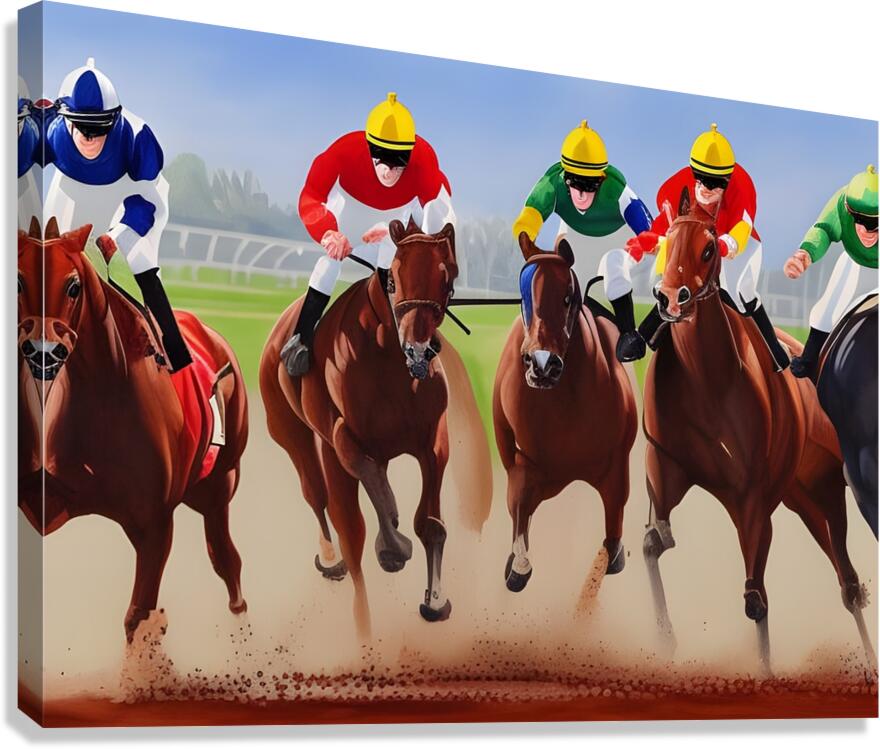 Trots Canvas Print
