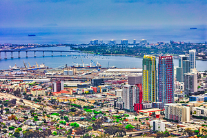 SURF CITY SAN DIEGO  by Charles Herchert
