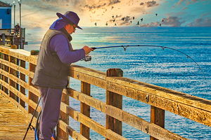 GONE FISHING  by Charles Herchert