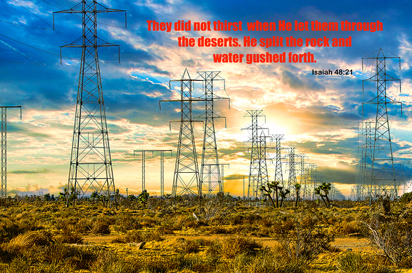 MOJAVE DESERT  SCRIPTURE Digital Download