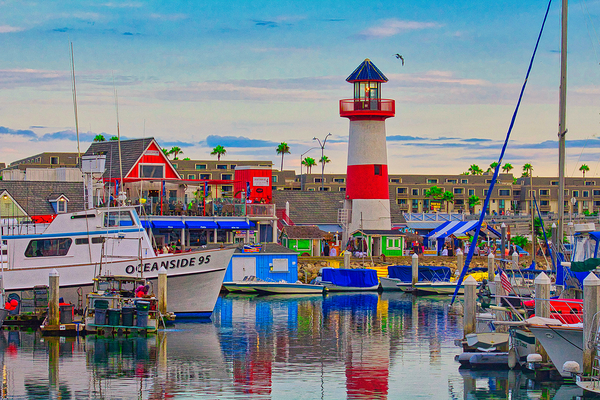 QUAINT HARBOR  Print