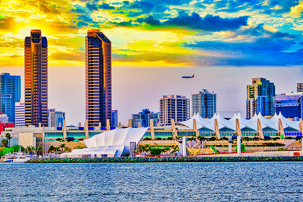  SEASIDE ABLAZE  Print