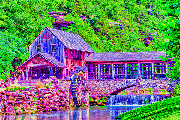 DOOGWOOD CANYON  Print