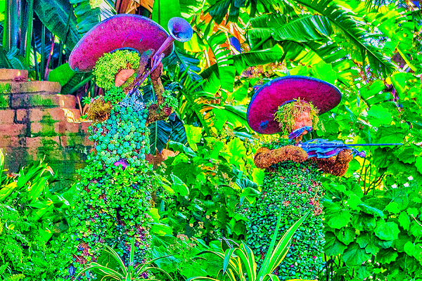 FLOWER CHILDREN  Print