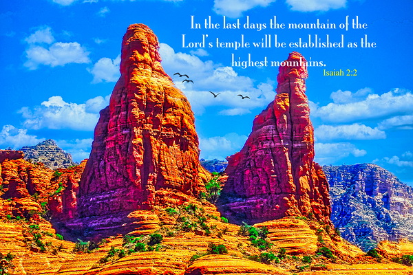 RED MOUNTAIN SPIRES  SCRIPTURE Digital Download