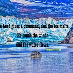 BLUE GLACIER  SCRIPTURE