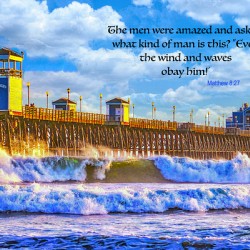 STORMY WAVES  SCRIPTURE