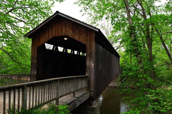 Covered Bridge by Aaron Lehrman