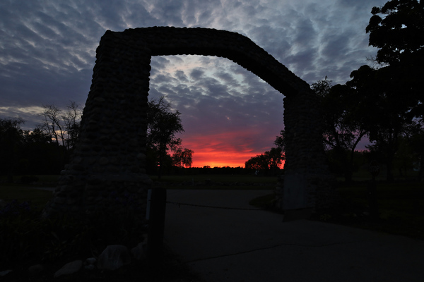 Arch and Sunset by Aaron Lehrman