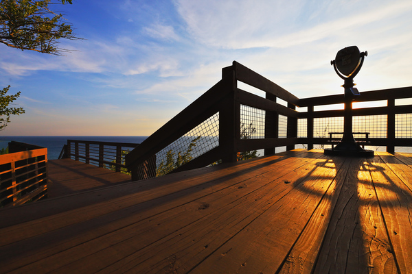 Inspiration Point Binoculars by Aaron Lehrman