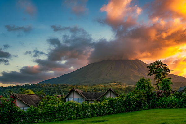 Arenal Volcano Costa Rica by Steven Lang