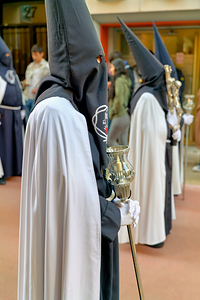 Zaragoza. Saragossa. Aragon. Spain.  Processions of the Easter Holy Week