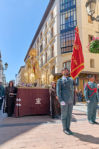 Zaragoza. Saragossa. Aragon. Spain.  Processions of the Easter Holy Week