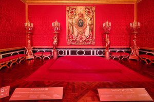 Explore apollo room in palace of versailles paris france