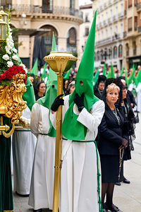 Zaragoza. Saragossa. Aragon. Spain.  Processions of the Easter Holy Week