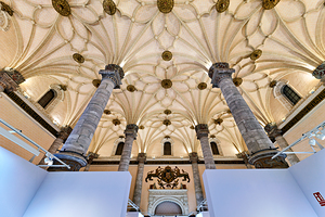 Zaragoza. Saragossa. Aragon. Spain. Sala de Exposiciones La Lonja