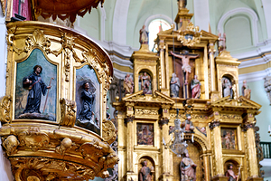 Zaragoza. Saragossa. Aragon. Spain. San Gil Abad church
