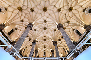 Zaragoza. Saragossa. Aragon. Spain. Sala de Exposiciones La Lonja
